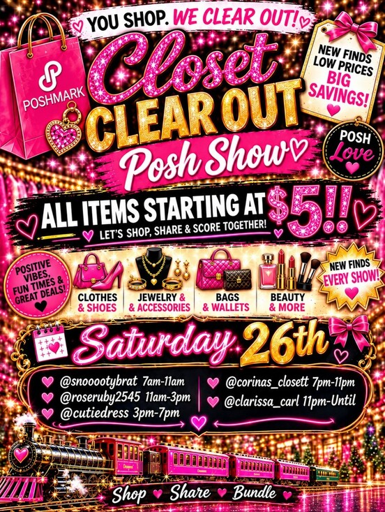 Other - SUPER SALE SHARE SHOW ( THE ULTIMATE CLOSET CLEAROUT DEALS)